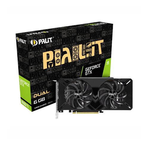 کارت گرافیک پلیت GeForce GTX 1660 Ti Dual Palit GeForce GTX 1660 Ti Dual Graphics Card