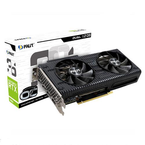 کارت گرافیک پلیت RTX 3060 Dual OC 12GB Palit GeForce RTX 3060 Dual OC 12GB Graphics Card