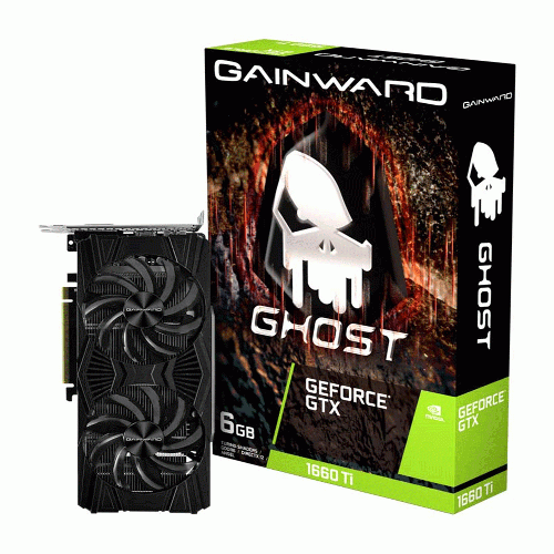 کارت گرافیک گینوارد GTX 1660 Ti حافظه 6 گیگابایت gainward GeForce GTX 1660 Ti Ghost Graphics Card