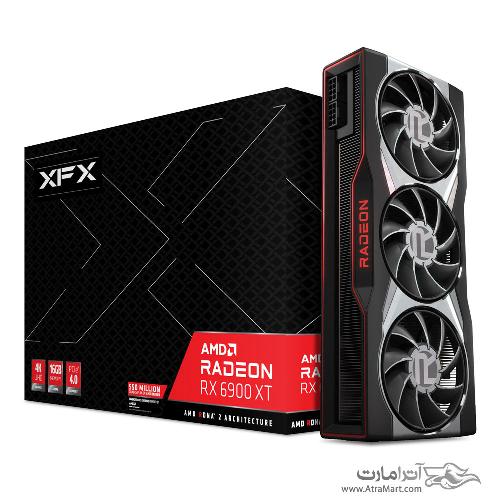 کارت گرافیک ایکس اف ایکس مدل RX 6900 XT حافظه 16 گیگابایت XFX AMD Radeon RX 6900 XT Gaming 16GB GDDR6 Graphics Card