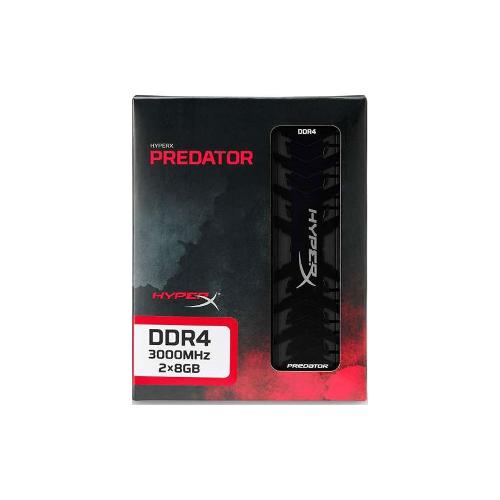 رم کامپیوتر کینگستون مدل HyperX Predator RGB با حافظه 8 گیگابایت و فرکانس 3000 مگاهرتز HyperX Predator RGB DDR4 8GB 3000MHz CL15 Single Channel Desktop RAM