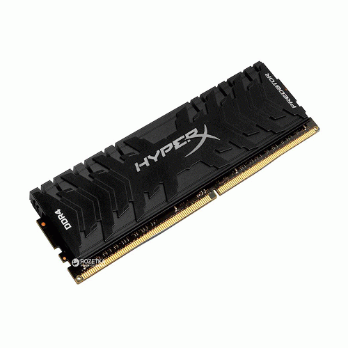 رم کامپیوتر کینگستون HyperX Predator با حافظه 8 گیگابایت و فرکانس 3000 مگاهرتز HyperX Predator DDR4 8GB 3000MHz CL15 Single Channel Desktop RAM