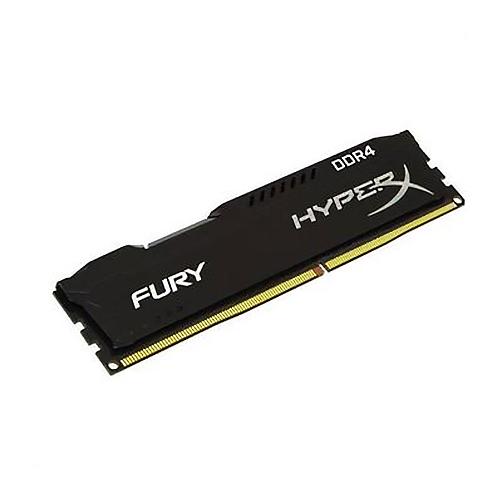 رم کامپیوتر کینگستون مدل HyperX Fury DDR4 2666MHz CL16 ظرفیت 8 گیگابایت Kingston HyperX Fury 8GB DDR4 2666MHz CL16 Single Channel Desktop RAM