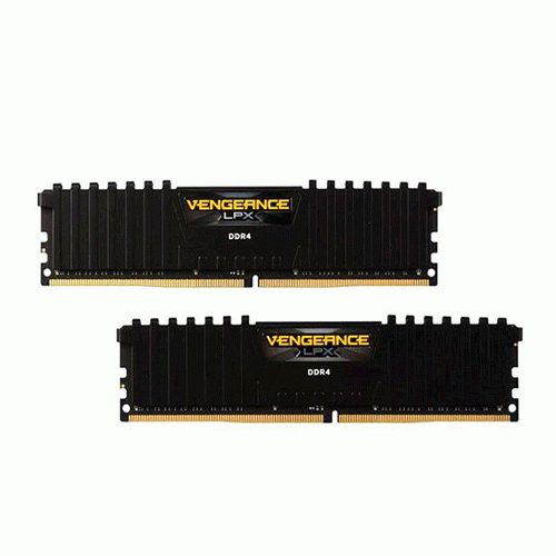 رم کورسیر دوکاناله 16 گیگابایت vengeance LPX 2400MHZ CL16 16 GB Dual-Channel Cursor RAM Vengeance LPX 2400MHZ CL16
