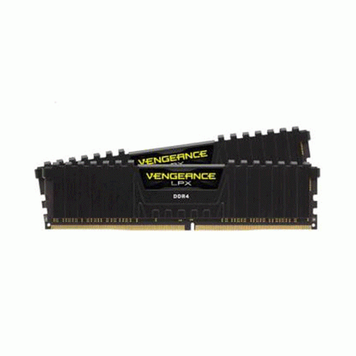 رم کورسیر دوکاناله 16 گیگابایت vengeance LPX 2400MHZ CL16 16 GB Dual-Channel Cursor RAM Vengeance LPX 2400MHZ CL16