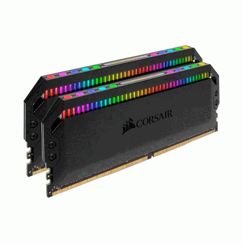 رم کامپیوتر کرسیر Dominator Platinum RGB با حافظه 64 گیگابایت و فرکانس 3200 مگاهرتز Corsair Dominator Platinum RGB DDR4 64GB 3200MHz CL16 Ram