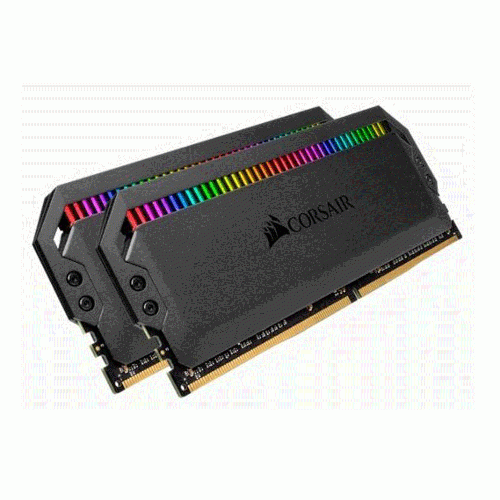 رم کامپیوتر کرسیر Dominator Platinum RGB با حافظه 64 گیگابایت و فرکانس 3200 مگاهرتز Corsair Dominator Platinum RGB DDR4 64GB 3200MHz CL16 Ram