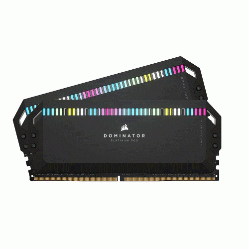CORSAIR Dominator Platinum RGB 64GB 32GBx2 5200MHz CL40 DDR5 Dual Channel Ram