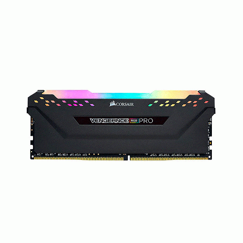 رم کورسیر سری VENGEANCE RGB PRO با ظرفیت 32 گیگابایت و فرکانس 6200 مگاهرتز corsair VENGEANCE RGB PRO Black DDR5 32GB 6200MHz CL36 Dual Channel Ram