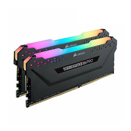 رم کرسیر سری VENGEANCE RGB PRO با ظرفیت 32 گیگابایت و فرکانس 3200 مگاهرتز Corsair VENGEANCE RGB PRO TUF DDR4 32GB 3200MHz CL16 Dual Channel Ram
