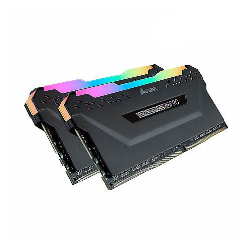 رم کرسیر سری VENGEANCE RGB PRO با ظرفیت 32 گیگابایت و فرکانس 3200 مگاهرتز Corsair VENGEANCE RGB PRO TUF DDR4 32GB 3200MHz CL16 Dual Channel Ram