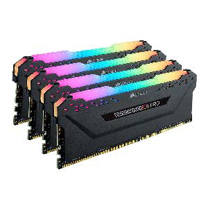 Corsair VENGEANCE PRO RGB DDR4 64GB 16GBx4 3200 MHz CL16 Desktop Ram