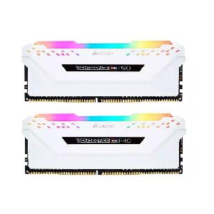 Corsair VENGEANCE PRO WHITE RGB DDR4 16GB 8GBx2 3200 MHz CL16 Desktop Ram