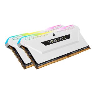 Corsair VENGEANCE PRO WHITE RGB DDR4 16GB 8GBx2 3200 MHz CL16 Desktop Ram