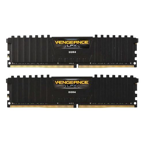 رم کورسیر مدل Vengeance LPX DDR4 32GB 16GBx2 3200MHz CL16 Corsair Ram Vengeance LPX DDR4 32GB Dual 3200MHz CL16