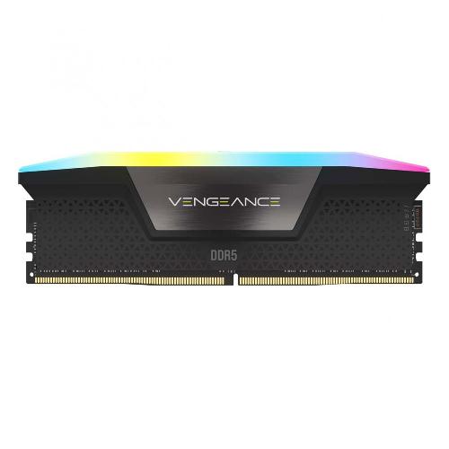 رم دسکتاپ DDR5 تک کاناله 5600 مگاهرتز CL40 کورسیر مدل VENGEANCE RGB ظرفیت 16 گیگابایت CORSAIR VENGEANCE RGB 16GB 1x16GB 5600MHz CL40 DDR5 Memory