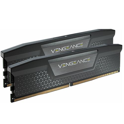 رم DDR5 دسکتاپ کورسیر مدل Vengance Black دو کاناله 32 گیگابایت 6000Mhz CL40 Corsair Vengance Black DDR5 32 GB 6000Mhz CL40 Dual Channel Desktop RAM