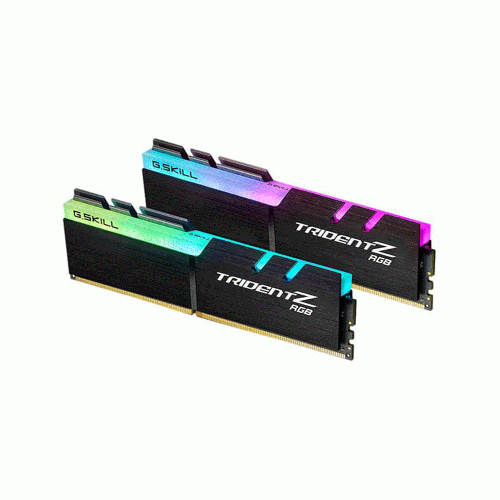 رم کامپیوتر RAM جی اسکیل دوکاناله مدل TridentZ RGB DDR4 4000MHz CL18 Dual ظرفیت 32 گیگابایت G.SKILL TridentZ RGB DDR4 32GB 4000MHz CL18 Dual Channel Desktop RAM