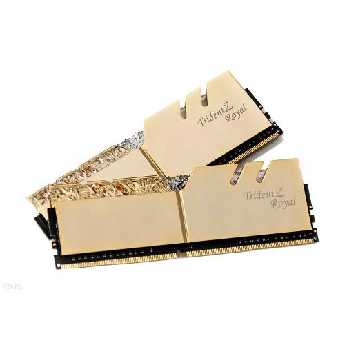 رم دسکتاپ دوکاناله جی اسکیل تریدنت زد رویال با فرکانس 3600 مگاهرتز و حافظه 32 گیگابایت G.SKILL Trident Z Royal RG DDR4 32GB 3600MHz CL18 Dual Channel Desktop RAM