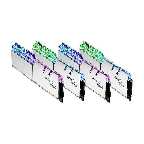 رم کامپیوتر RAM جی اسکیل دو کاناله Trident Z Royal RS DDR4 4000MHz CL18 Dual ظرفیت 32 گیگابایت Trident Z Royal GTRS DDR4 32GB 4000MHz CL18 Dual Channel Desktop RAM