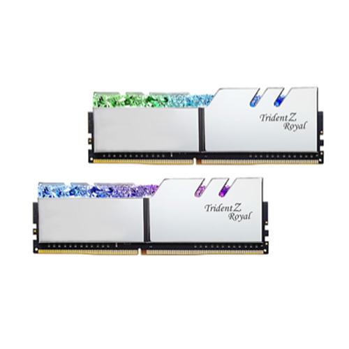 رم کامپیوتر RAM جی اسکیل دو کاناله Trident Z Royal RS DDR4 4000MHz CL18 Dual ظرفیت 32 گیگابایت Trident Z Royal GTRS DDR4 32GB 4000MHz CL18 Dual Channel Desktop RAM
