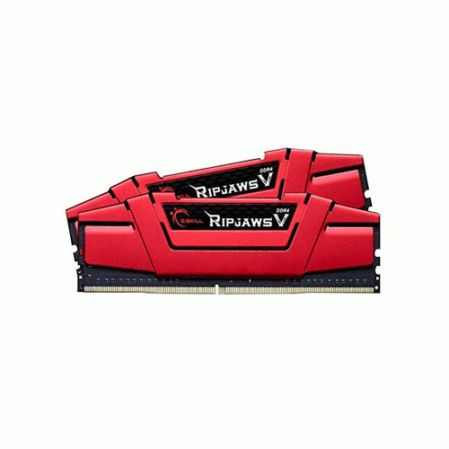 رم جی اسکیل ریپ جاوز وی 16 گیگابایت باس 2666 مگاهرتز G.Skill RipjawsV DDR4 16GB (8GB x 2) 2666MHz CL15 Dual Channel Ram