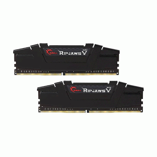 رم جی اسکیل ریپ جاوز وی 16 گیگابایت باس 2666 مگاهرتز G.Skill RipjawsV DDR4 16GB (8GB x 2) 2666MHz CL15 Dual Channel Ram