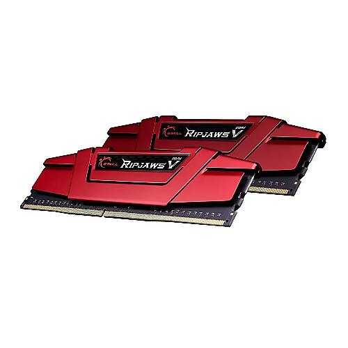 رم جی اسکیل سری RipjawsV با ظرفیت 32 گیگابایت و فرکانس 3600 مگاهرتز G.Skill RipjawsV DDR4 32GB 3600MHz CL18 Dual Channel Desktop Ram