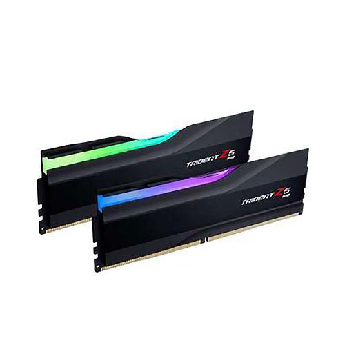 رم کامپیوتر RAM جی اسکیل دو کاناله مدل Trident Z5 RGB با حافظه 32 گیگابایت و فرکانس 5600 مگاهرتز G.Skill TRIDENT Z5 RGB 32GB DDR5-5600MHz CL40 Dual Desktop RAM
