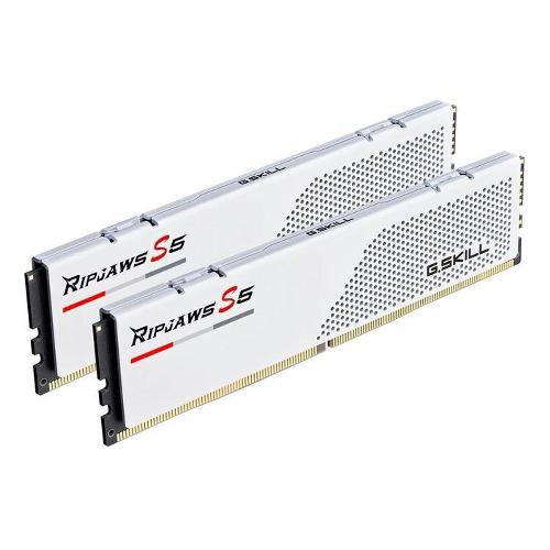 رم کامپیوتر جی اسکیل مدل Ripjaws S5 دوکاناله DDR5 و 5600 مگاهرتز ظرفیت 64 گیگابایت GSKILL Ripjaws S5 DDR5 5600Mhz CL30 64GB (2x32GB) Dual Channel RAM