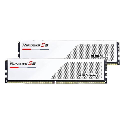 رم کامپیوتر جی اسکیل دو کاناله مدل Ripjaws S5 فرکانس 6000 مگاهرتز DDR5 تایمینگ CL36 حافظه 32 گیگابایت G.Skill Ripjaws S5 Dual Channel CL36 6000MHz DDR5 32GB Computer RAM