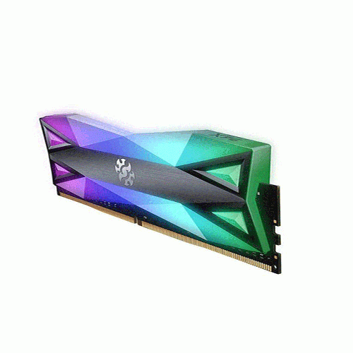 رم ای دیتا ایکس پی جی SPECTRIX D60G تک کاناله 8 گیگابایت فرکانس 3600 مگاهرتز Adata XPG Spectrix D60G 8GB DDR4 3600MHz CL18 RAM