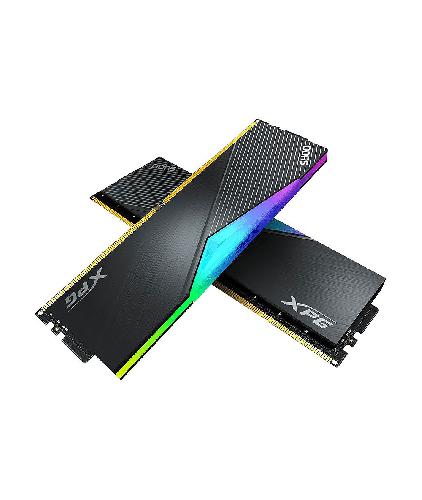 رم ای دیتا XPG Lancer RGB Black 32GB 16GBx2 5200MHz CL38 DDR5 ADATA XPG Lancer RGB Black 32GB 16GBx2 5200MHz CL38 DDR5 Memory