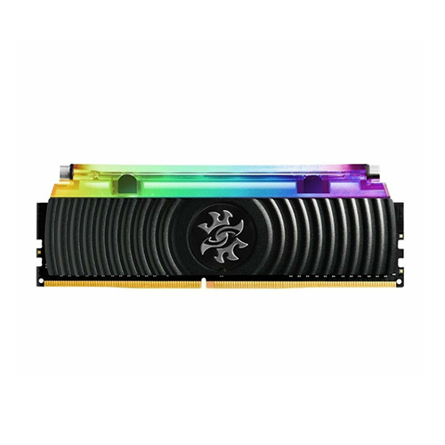 رم کامپیوتر ای دیتا DDR4 تک کاناله 3000 مگاهرتز CL16 مدل XPG SPECTRIX D80 RGB ظرفیت 8 گیگابایت ADATA XPG SPECTRIX D80 RGB 8GB 3000MHz CL16 DDR4 Desktop Memory