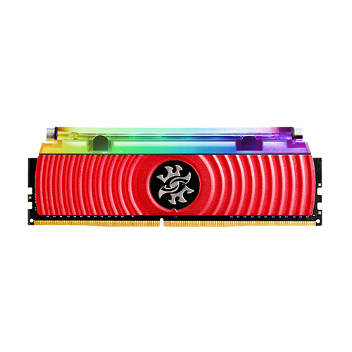 رم کامپیوتر ای دیتا DDR4 تک کاناله 3000 مگاهرتز CL16 مدل XPG SPECTRIX D80 RGB ظرفیت 8 گیگابایت ADATA XPG SPECTRIX D80 RGB 8GB 3000MHz CL16 DDR4 Desktop Memory