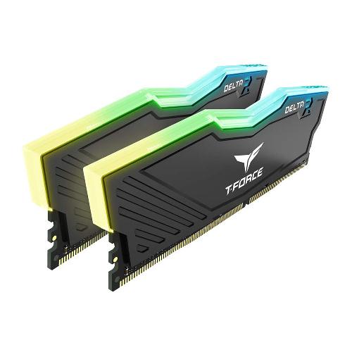 Ram Desktop DDR4 Dual Channel 3600 MHz CL18 DELTA RGB Team Group Capacity 16 Gigabytes