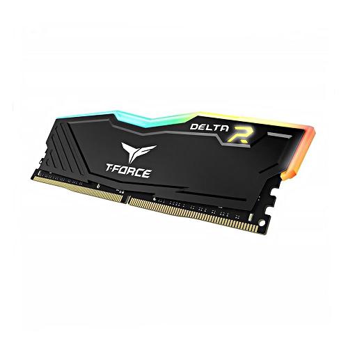 رم کامپیوتر DDR4 تک کاناله 3200 مگاهرتز CL16 تیم گروپ DELTA RGB ظرفیت 16 گیگابایت Ram Desktop DDR4 Single Channel 3200 MHz CL16 DELTA RGB Team Group Capacity 16 Gigabytes