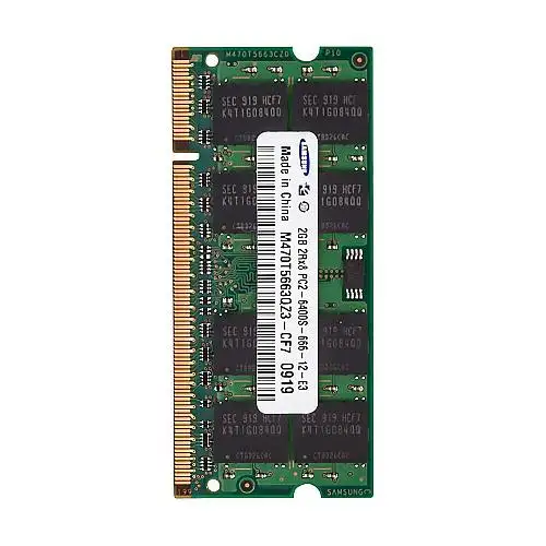 samsung DDR2 6400s 800MHz 2GB Laptop Memory
