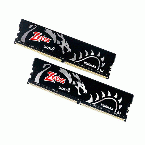 رم کینگ مکس Zeus Dragon 32GB 16GBx2 3000MHz CL17 Kingmax Zeus Dragon 32GB 16GBx2 3000MHz CL17 DDR4 Memory