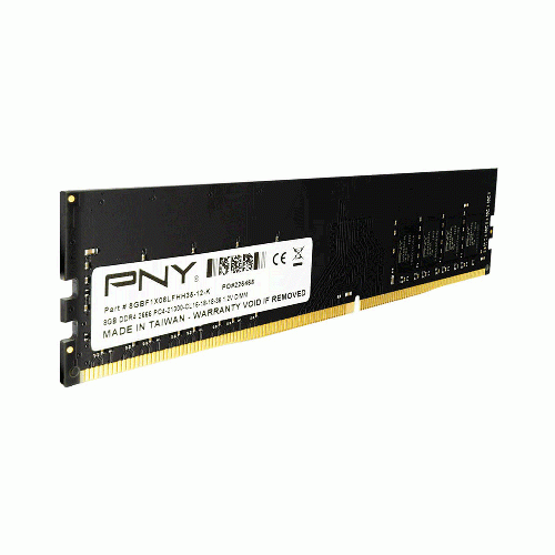 رم پیانوای DDR4 با سرعت 2666 گیگاهرتز و ظرفیت 16 گیگابایت PNY 16GB DDR4 2666MHz single Channel Desktop RAM