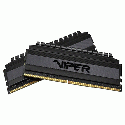 رم کامپیوتر پتریوت مدل Viper Black با فرکانس 4133 مگاهرتز و حافظه 16 گیگابایت Patriot Viper Black Series DDR4 16GB (2 x 8GB) 4133MHz Desktop Ram