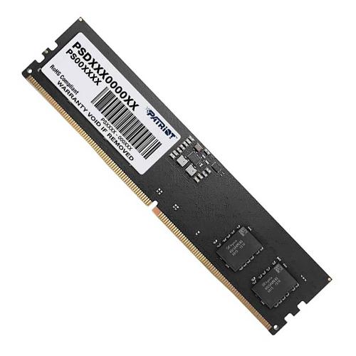 رم کامپیوتر پتریوت تک کاناله مدل Signature Line فرکانس 5200 مگاهرتز DDR5 تایمینگ CL42 حافظه 8 گیگابایت Patriot Signature Line DDR5 8GB Single-Channel Desktop RAM, 5200MHz, CL42