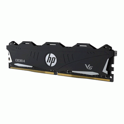 رم اچ پی سری V6 با ظرفیت 8 گیگابایت و فرکانس 3200 مگاهرتز HP V6 DDR4 8GB 3200MHz CL16 single channel desktop RAM