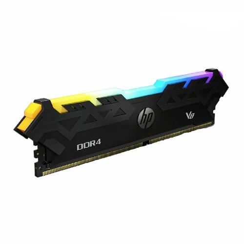 رم اچ پی سری V8 RGB با ظرفیت 8 گیگابایت و فرکانس 3000 مگاهرتز HP V8 DDR4 8GB 3000MHz CL16 single channel desktop RAM