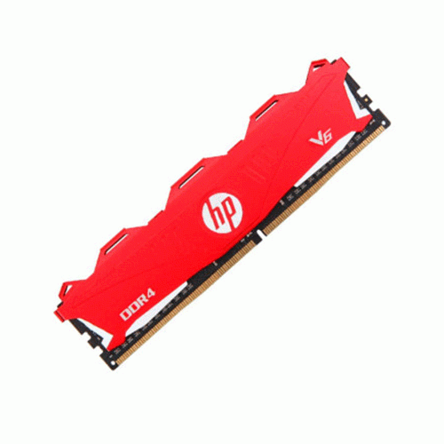 رم اچ پی سری V6 با ظرفیت 8 گیگابایت و فرکانس 2666 مگاهرتز HP V6 DDR4 8GB 2666MHz CL18 single channel desktop RAM