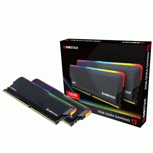 BIOSTAR RGB DDR4 GAMING X 16GB Dual 3200MHz