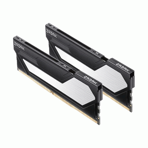 رم دو کاناله کامپیوتر زاداک با حافظه 16 گیگابایت و فرکانس 3200 مگاهرتز zadak 16GB 3200MHz TWIST DDR4 Dual Channel Desktap RAM
