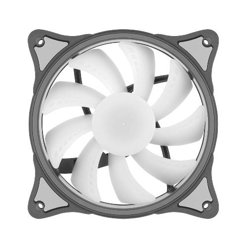 فن کیس گرین مدل HURACAN GFK120M-ARGB بسته 3 عددی GREEN HURACAN GFK120M-ARGB 3 in 1 120mm Case Fan