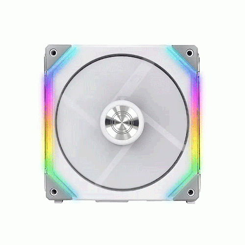 LIAN LI UNI FAN SL140 RGB White 2 in 1 Case Fan With Controller