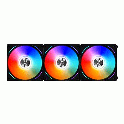 lian-li UNI FAN AL 120 ARGB Black 3 in 1 Case Fan With Controller